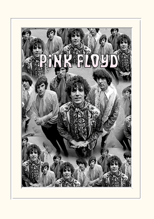 Pink Floyd (Piper) Mounted 30 x 40cm Print