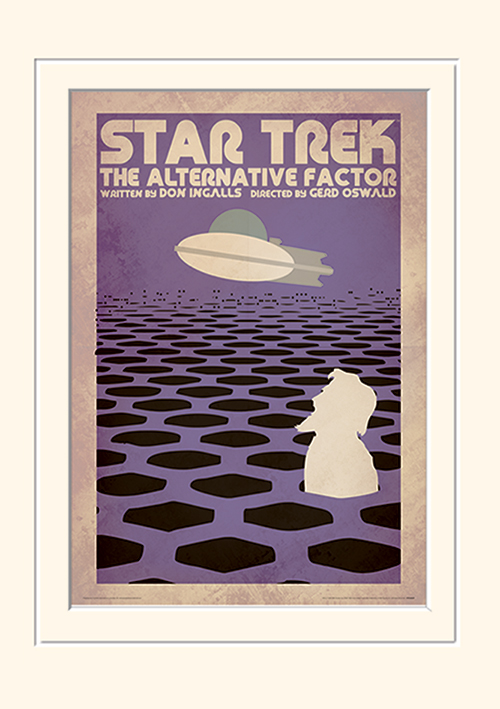 Star Trek (The Alternative Factor) Mounted 30 x 40cm Print