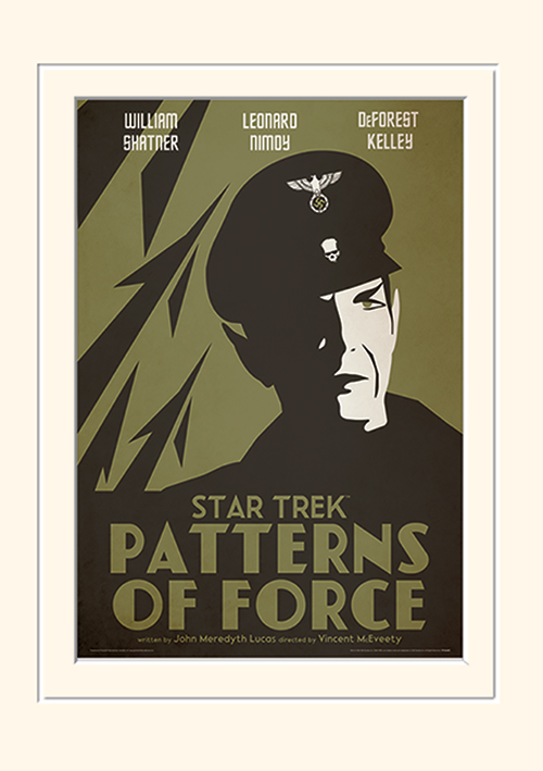Star Trek (Patterns Of Force) Mounted 30 x 40cm Prints