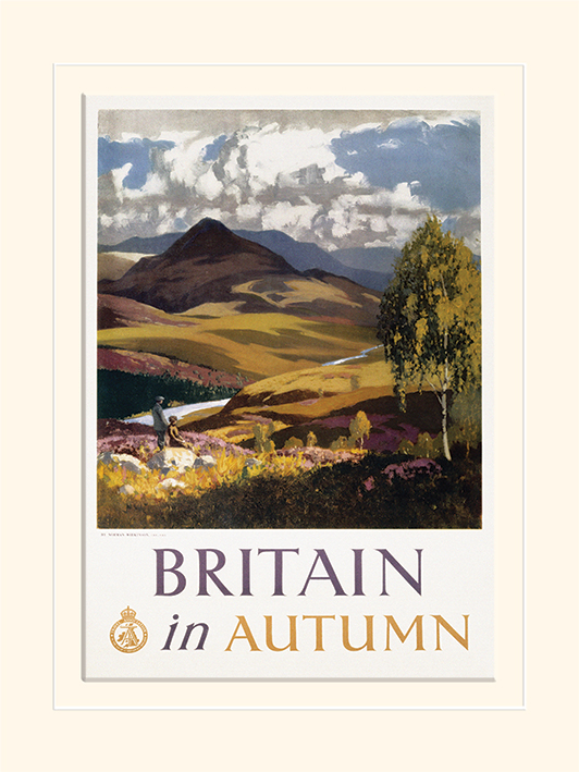 Britain in Autumn Mounted 30 x 40cm Prints