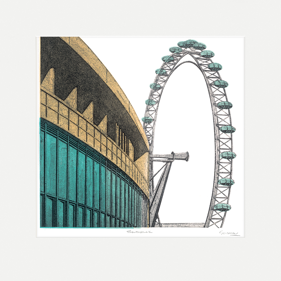 Barry Goodman (Southbank) Mounted Prints