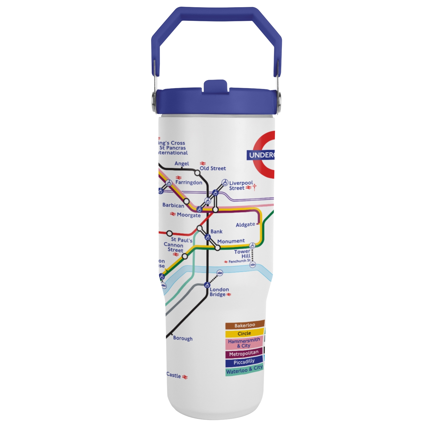 Transport for London (TfL Map Tumbler) Travel Mug