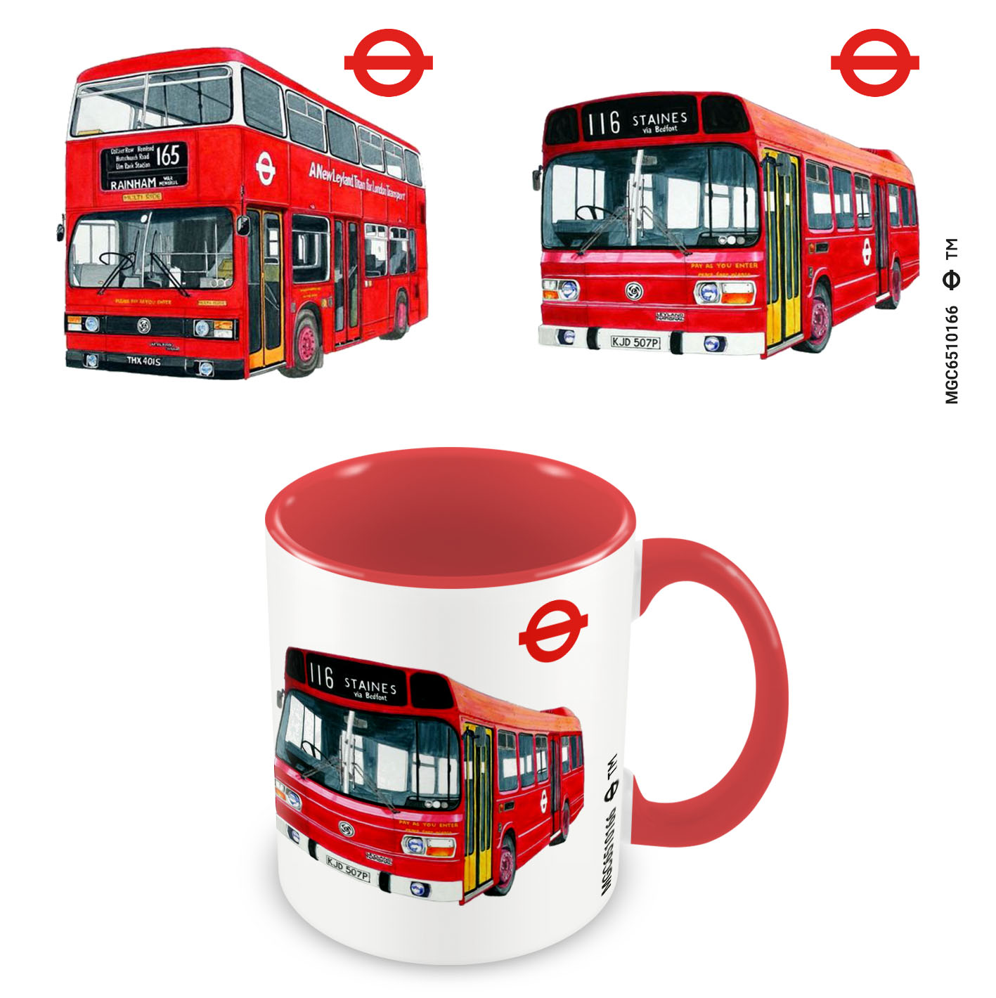 Transport for London (London Red Bus) Ceramic Mug