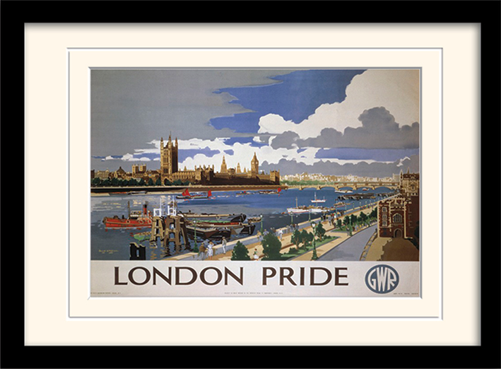 London (11) Mounted & Framed 30 x 40cm Prints
