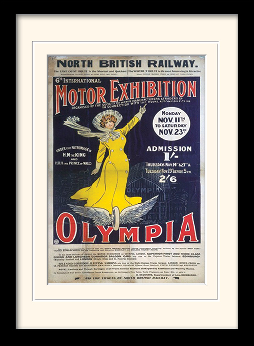 London Olympia Mounted & Framed 30 x 40cm Prints