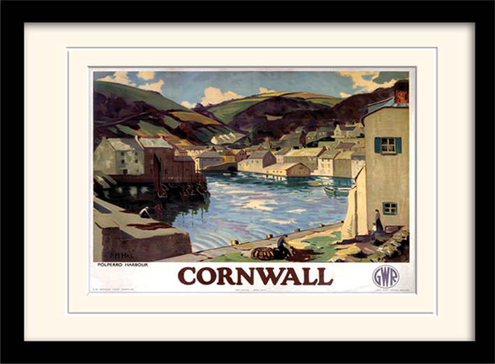 Cornwall (3) Mounted & Framed 30 x 40cm Prints