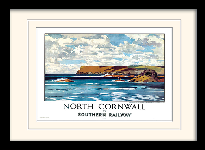 Cornwall (6) Mounted & Framed 30 x 40cm Prints