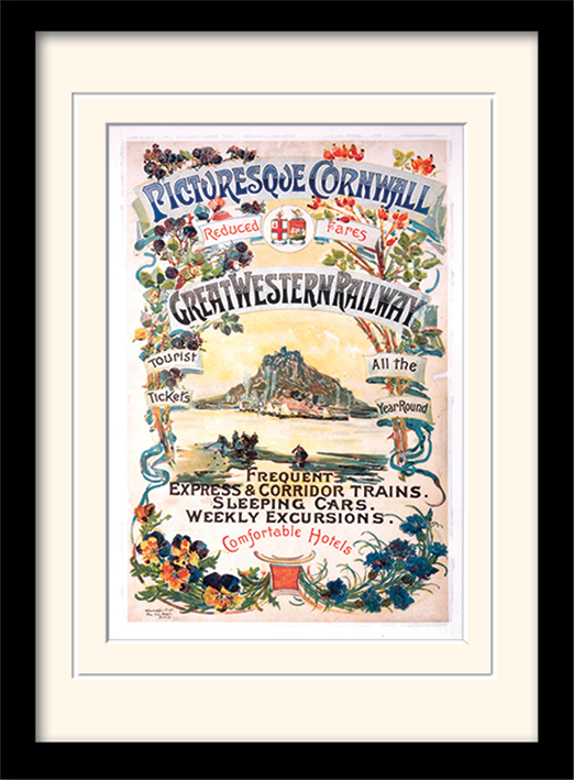 Cornwall (7) Mounted & Framed 30 x 40cm Prints