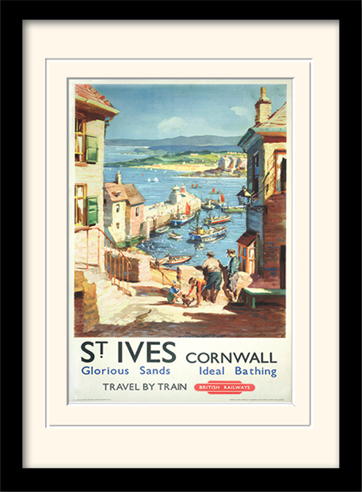 Cornwall (8) Mounted & Framed 30 x 40cm Prints