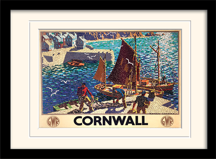 Cornwall (9) Mounted & Framed 30 x 40cm Prints