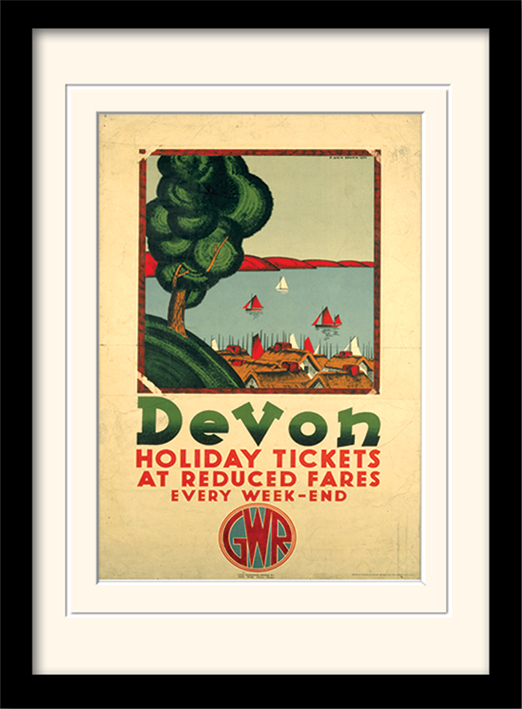Devon (7) Mounted & Framed 30 x 40cm Prints