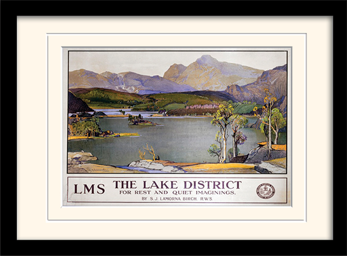 The Lake District (1) Mounted & Framed 30 x 40cm Prints
