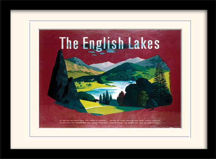 The English Lakes (1) Mounted & Framed 30 x 40cm Prints