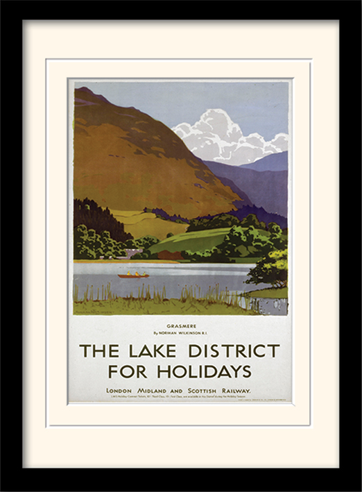 The Lake District (2) Mounted & Framed 30 x 40cm Prints