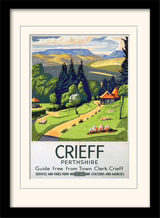 Crieff (1) Mounted & Framed 30 x 40cm Prints