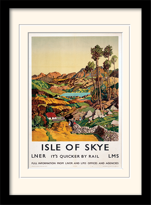 Isle of Skye (2) Mounted & Framed 30 x 40cm Prints