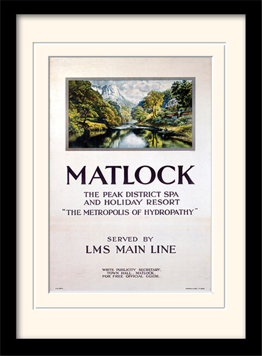 Matlock (1) Mounted & Framed 30 x 40cm Print