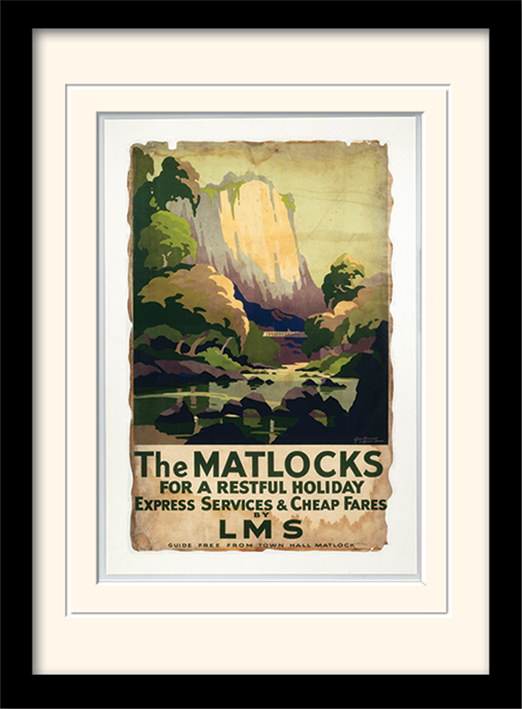 Matlock (2) Mounted & Framed 30 x 40cm Prints