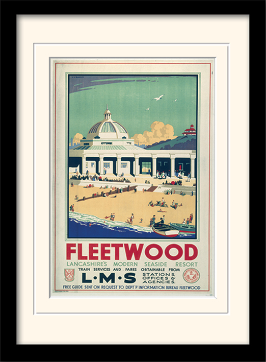 Fleetwood (2) Mounted & Framed 30 x 40cm Prints