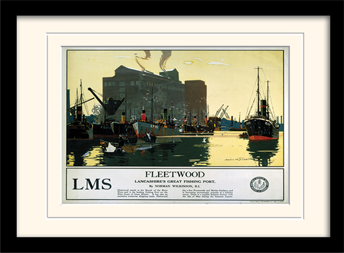 Fleetwood (3) Mounted & Framed 30 x 40cm Print