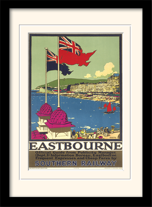 Eastbourne (1) Mounted & Framed 30 x 40cm Prints