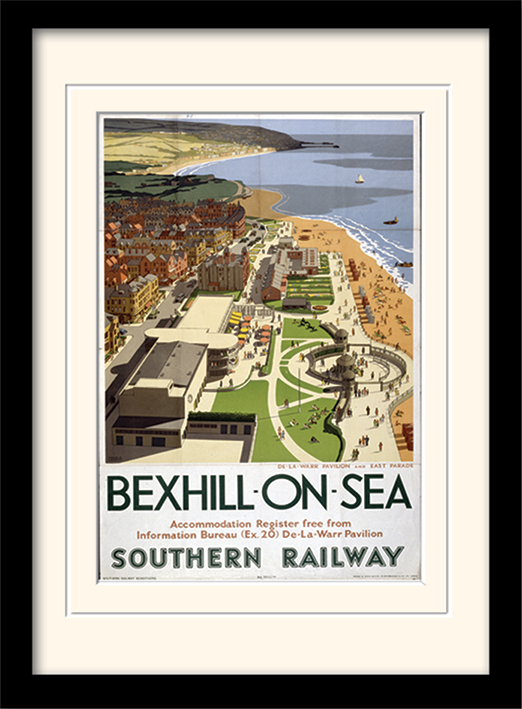 Bexhill on Sea (1) Mounted & Framed 30 x 40cm Prints