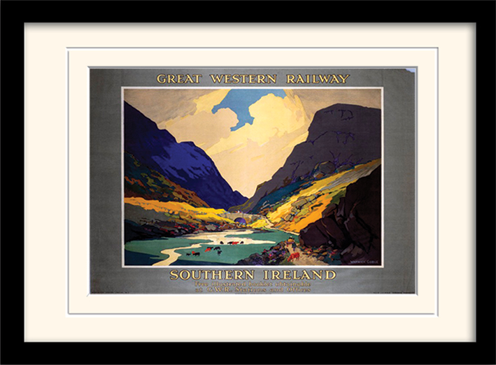 Southern Ireland (1) Mounted & Framed 30 x 40cm Prints
