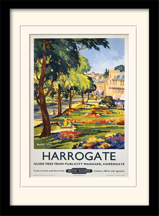 Harrogate (1) Mounted & Framed 30 x 40cm Print