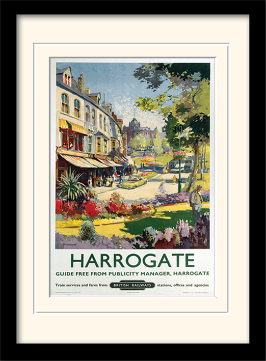 Harrogate (2) Mounted & Framed 30 x 40cm Print