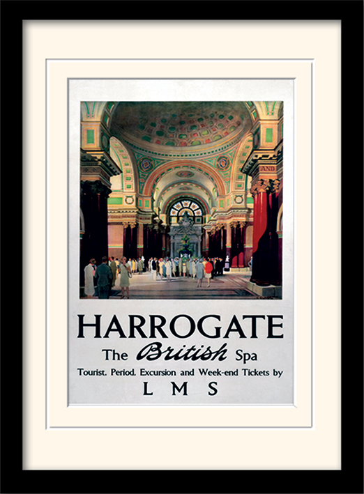 Harrogate (3) Mounted & Framed 30 x 40cm Prints