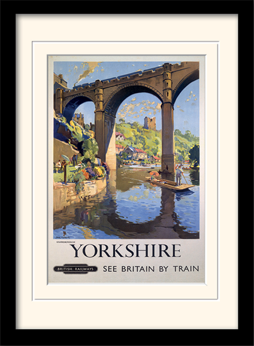 Yorkshire Knaresborough Mounted & Framed 30 x 40cm Prints