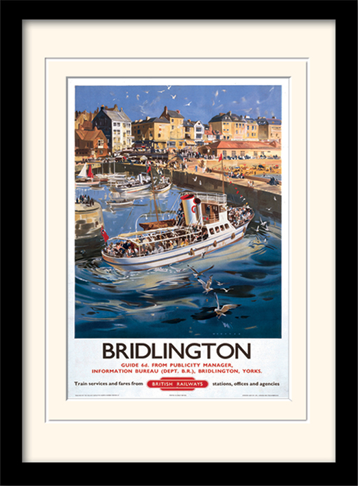Bridlington Mounted & Framed 30 x 40cm Prints