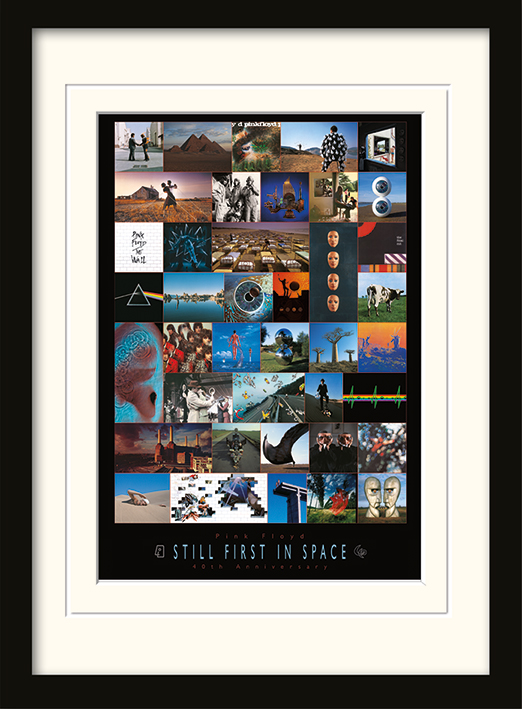 Pink Floyd (40th Anniversary) Mounted & Framed 30 x 40cm Print