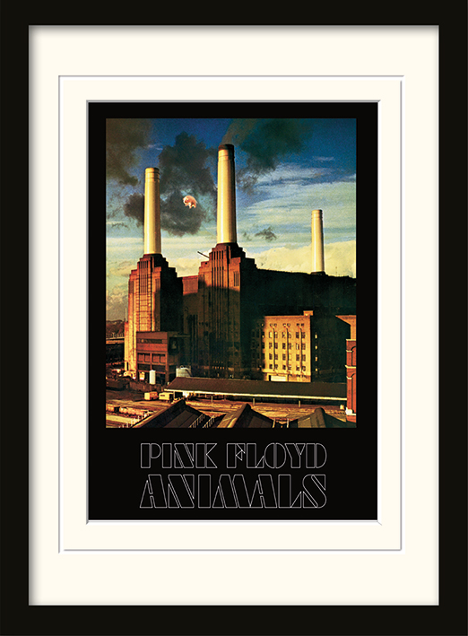 Pink Floyd (Animals) Mounted & Framed 30 x 40cm Print