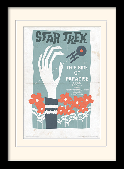 Star Trek (This Side Of Paradise) Mounted & Framed 30 x 40cm Prints