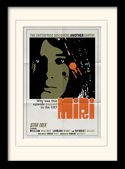 Star Trek (Miri) Mounted & Framed 30 x 40cm Print