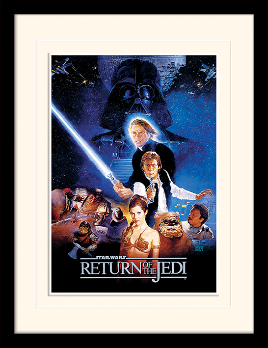 Star Wars Return Of The Jedi (One Sheet) Mounted & Framed 30 x 40cm Prints