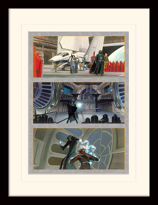 Star Wars (The Final Battle) Mounted & Framed 30 x 40cm Prints