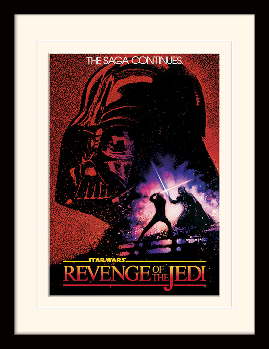 Star Wars (Revenge of the Jedi) Mounted & Framed 30 x 40cm Prints