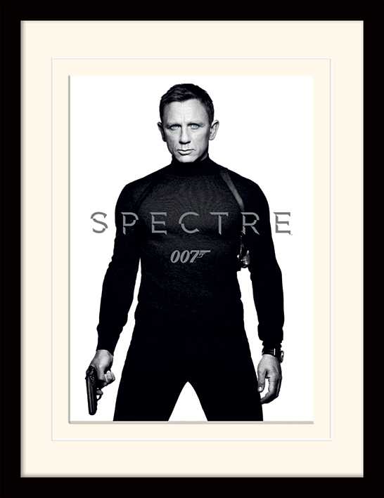 James Bond (Spectre - Black and White Teaser) Canvas Print | The Art Group