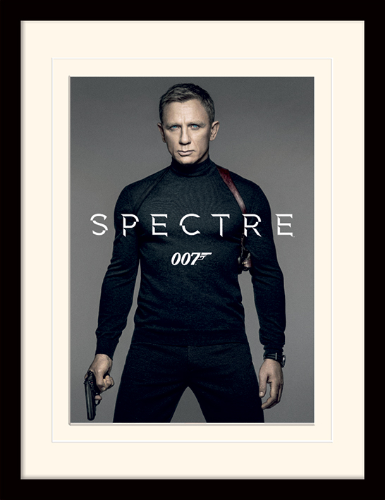 James Bond (Spectre - Colour Teaser) Mounted & Framed 30 x 40cm Print ...