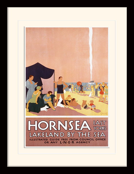 Hornsea (East Yorkshire) Mounted & Framed 30 x 40cm Prints