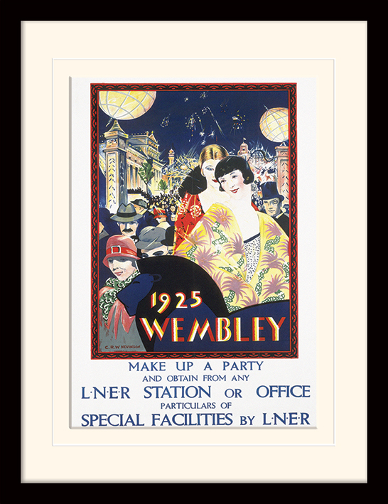 Wembley 1925 Mounted & Framed 30 x 40cm Prints