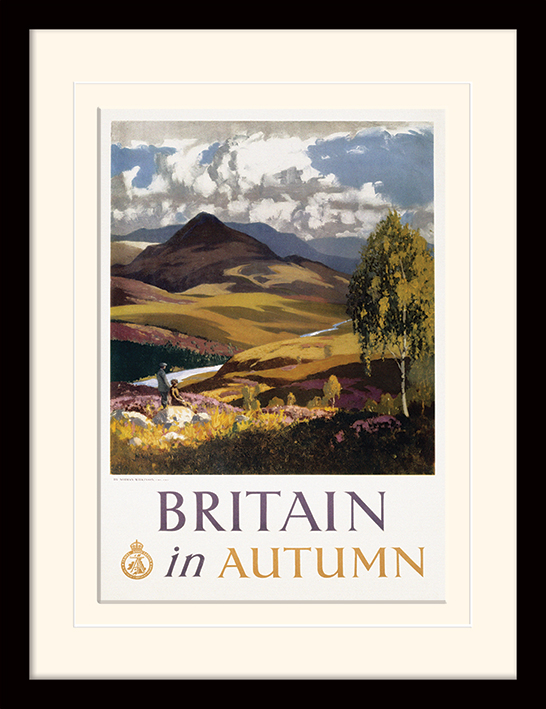 Britain in Autumn Mounted & Framed 30 x 40cm Prints