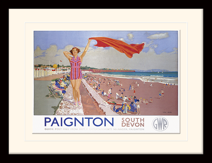 Paignton Mounted & Framed 30 x 40cm Prints