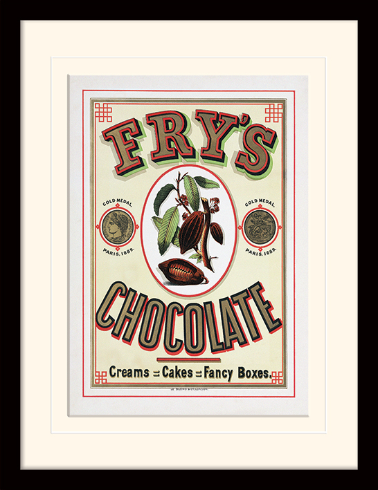 Fry's Chocolate Mounted & Framed 30 x 40cm Prints