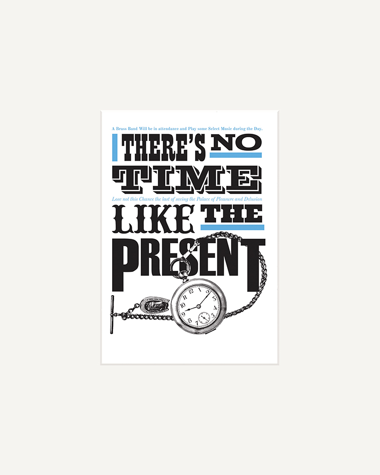 asintended (No Time Like The Present) Mounted Print