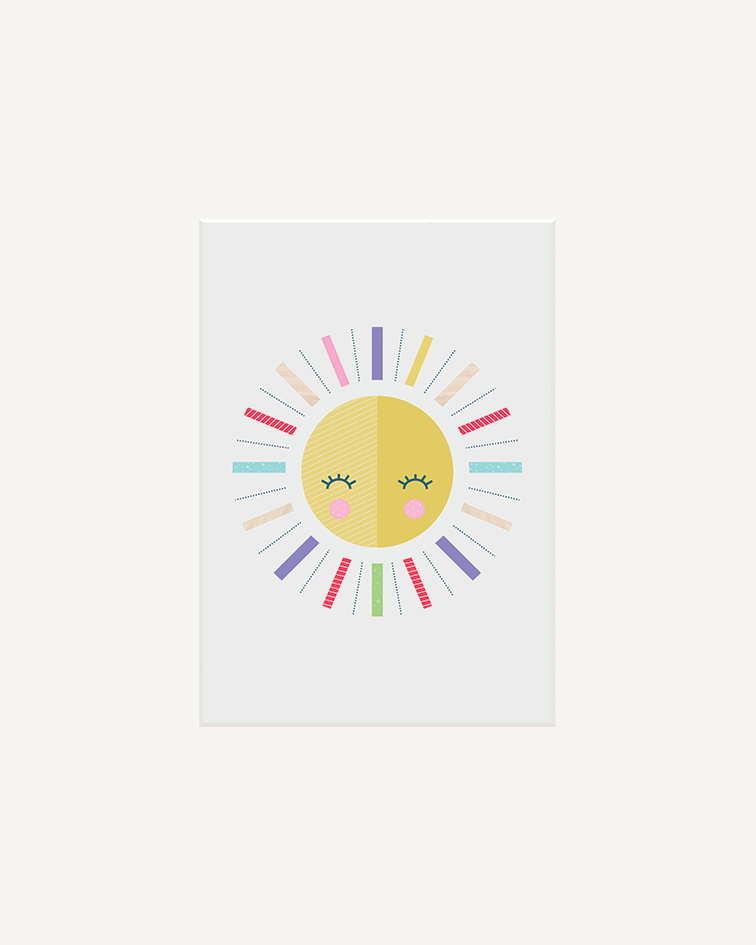 Little Design Haus (Sun) Mounted Prints