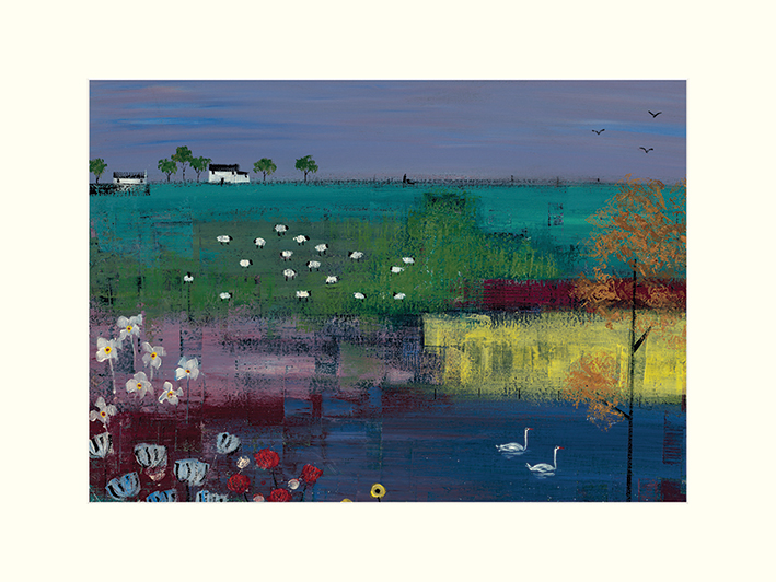 Lee McCarthy (Swan Lake) Mounted Print