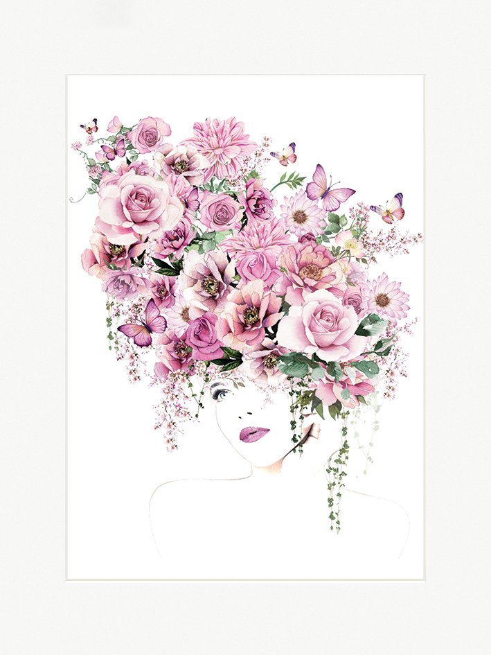 Summer Thornton (Boho Chic) Mounted Prints